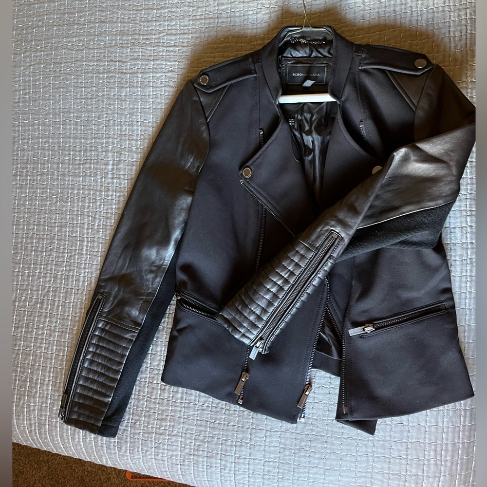 BCBG Moto Jacket